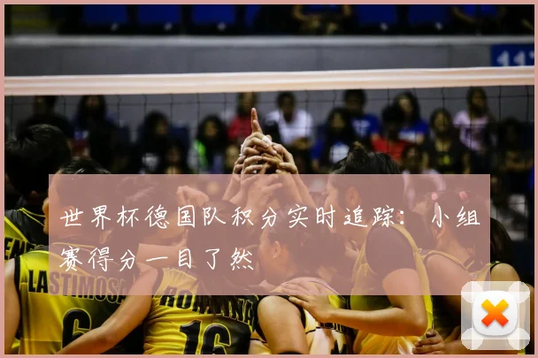 世界杯德国队积分实时追踪：小组赛得分一目了然